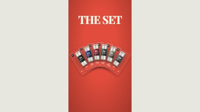 Card Deck Fan to Grid motion study preview